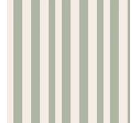 Graham & Brown Cath Kidston Canopy Stripe Sage Wallpaper | Sage Stripe Design | Paste the Wall | Eco-Friendly