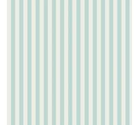 Cath Kidston Canopy Stripe Duck Egg Blue Wallpaper