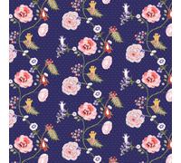 Cath Kidston Catnip Navy Wallpaper