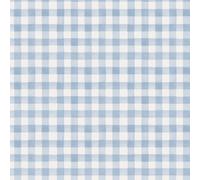 Graham & Brown Cath Kidston Painted Gingham Blue Gingham Wallpaper | Paste the Wall Application | Blue Floral | Eco-Friendly