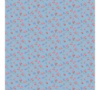 Graham & Brown Cath Kidston Rose & Bows Blue Floral Wallpaper | Paste The Wall Application | Blue Floral | Eco-Friendly