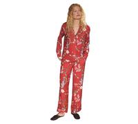 Cath Kidston Women's Bird Button Through Pyjama Set in Red | Size: 20 Cath Kidston Red 20
