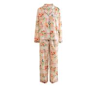 Cath Kidston Womens Checked Woven Pyjama Set - Pink - 10 UK - Pink - 100% Cotton