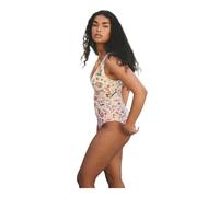 Cath Kidston Women's Flamingo Plunge One Piece Swimsuit in White | Size: 22 Cath Kidston White 22
