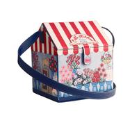 Cath Kidston Womens Flower Market Crossbody Bag - Blue - One Size - Blue - 100% Mixed