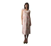 Cath Kidston Women's Hackney Rose Frill Trim Midi Dress in Cream | Size: 20 Cath Kidston Cream 20