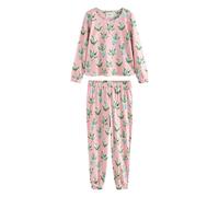 Cath Kidston Womens/Ladies Lily-of-the-Valley Cotton Long Pyjama Set - Pink - XXL R - Pink - 100% Cotton