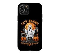 Cath Lab Nurse Halloween Spooky Ghost Cardiac Nursing Case for iPhone 11 Pro