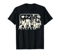 Cath Lab Tech Evolution Cardiac Catheterization Design T-Shirt