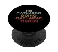 Catharine Name Catharine Personalized Name First Given PopSockets Adhesive PopGrip