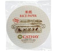 Cathay Spring Roll Rice Paper Wrappers 22cm Round 22 cm