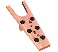 Cathcart Elliot Cedar Wood Boot Jack with Boot Print Engraving - 33cm Heavy Duty Mud Boot Remover with Rubber Heel Protector - Rot-Resistant & Aromatic Wood - Ideal Gift for Outdoor Footwear
