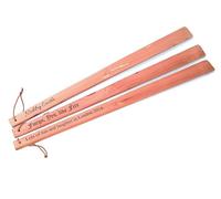 Cathcart Elliot Personalised Extra Long Cedar Wood Shoe Horn - 60cm Handmade Natural Aromatic Cedar - Laser Engraved Gift for Men & Women