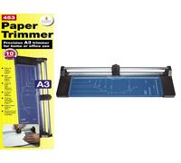 Cathedral Products Rotary Paper Trimmer A3 ART453 - 460mm Cutting Length, Metal Base, Blue
