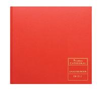 Collins Cathedral Analysis Book Casebound 297x315mm 21 Cash Column 96 Pages Red 150/21.1 - 811253