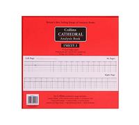 Collins Cathedral Analysis Book Casebound 297x315mm 27 Cash Column 96 Pages Red 150/27.1 - 811713