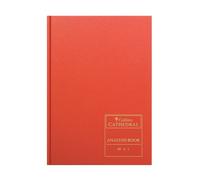 Cathedral - Accounts Book 4 Cash Columns - Red (69/4.1)