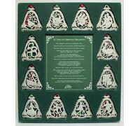 Cathedral Art 12 Days of Christmas Ornament Set, One Size, Multi
