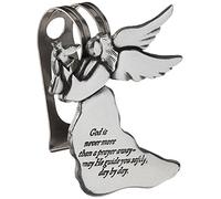 Cathedral Art (Abbey & CA Gift Angel Visor Clip, God is Never More Than a Prayer Away, Metal, Silver, One Size
