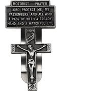 Cathedral Art (Abbey & CA Gift Auto Visor Clip, Motorist Prayer, Multi, Multi Color