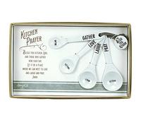 Cathedral Art Abbey & CA Gift Bless This Kitchen Measuring Spoon Set Of 4
