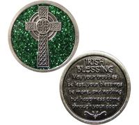 Cathedral Art (Abbey & CA Gift Irish Blessing Companion Unique Decorative Coin, 1-1/4-Inch
