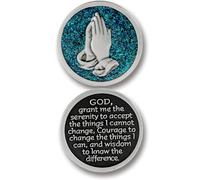Cathedral Art (Abbey & CA Gift Serenity Companion Unique Decorative Coin, 1-1/4-Inch, Pewter