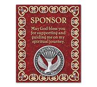Cathedral Art (Abbey & CA Gift) Sponsor 7/8-Inch Lapel Pin,Silver