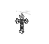 Cathedral Art Guardian Angel (Abbey & CA Gift) Cross Crib Medal for Jewelry Making (CM8)