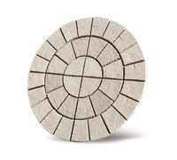 Cathedral Circle Kit 1.8M Weathered Moss - Bowland Stone - Circular Garden Paving - Patio Kit