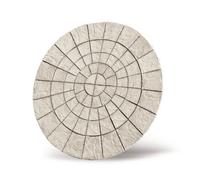Cathedral Circle Kit 3.48M Weathered Moss - Bowland Stone - Large Circular Garden Paving - Feature Patio Kit