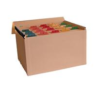 Cathedral Expanding File Manilla Mylar Reinforced 19 Pocket Labelled A-Z Buff - EXPCAAZ19
