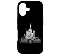 Cathedral Line Art Architecture Fan Case for iPhone 17