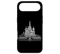 Cathedral Line Art Architecture Fan Case for iPhone Air