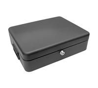 Cathedral Products 12 Inch Black Lockable Security Box with Bolt Down Kit