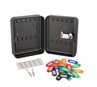 Cathedral Products 20-Key Capacity Combination Lock Key Cabinet | Secure & Durable | Wall-Mountable with Colourful Key Fobs and Labels