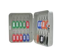 Cathedral Products 20 Key Capacity Lockable & Wall Mountable Key Cabinet, White