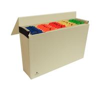 Cathedral Products 31 Pocket Manila Expanding File With Numbered Tabs 1-31