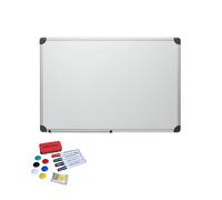 Cathedral Products 45 x 60cm Magnetic Dry Erase Whiteboard with Aluminium Frame - Can Be Mounted Landscape or Portrait
