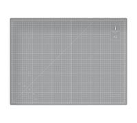 Cathedral Products A2 Double-Sided Self-Healing Cutting Mat | 3mm Thick | Metric and Imperial Grids | Grey