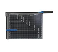 Cathedral Products A3 Paper Guillotine Cutter with Metal Base - Cuts Upto 10 Sheets of 80gsm - 460mm Cutting Length