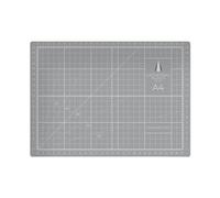 Cathedral Products A4 Double-Sided Self-Healing Cutting Mat | 3mm Thick | Metric and Imperial Grids | Grey
