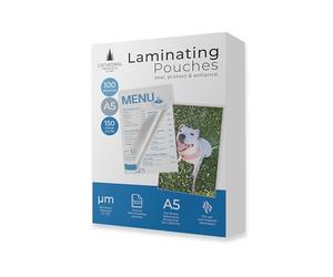 Cathedral Products A5 150 Micron Laminating Pouches - Pack of 100