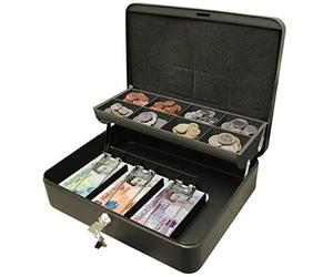 Cathedral Products CBDLBK 12 Inch The Ultimate Cash Box Secure Lock With Coin T
