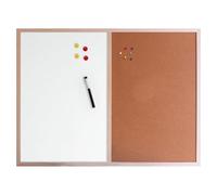 Cathedral Products Dry Erase & Cork Combination Noticeboard - 60x80cm