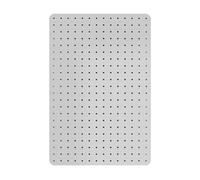 Cathedral Products Peg Board with 12 Hooks - White - 56x36cm