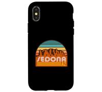 Cathedral Rock Sedona Arizona 1980s Style Vintage Retro Case for iPhone X/XS
