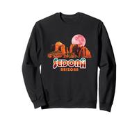 Cathedral Rock Sedona Arizona Vintage Retro Travel Hiking Sweatshirt