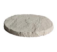 Cathedral Round Stepping Stone 400mm Weathered Moss Pallet Of 25 - Bowland Stone