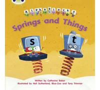 Catherine Baker Bug Club Phonics - Phase 4 Unit 12: Alphablocks Springs & Things Catherine Baker Multicolor